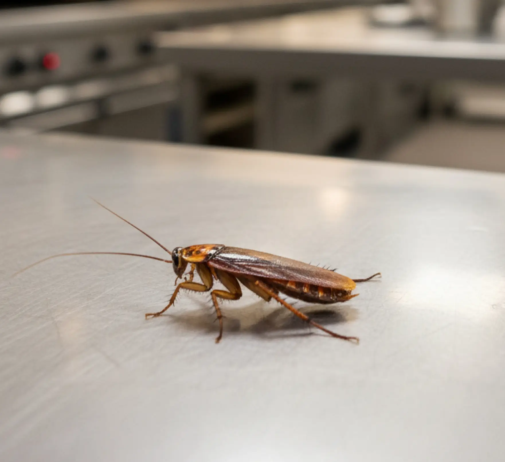 <p>   Need to get rid of cockroaches?<br> <br>   We provide a thorough inspection of kitchen, drains, cracks, crevices, and equipment bases.<br> <br>   We apply gel baits and targeted residuals in safe zones and monitor activity regularly. </p>